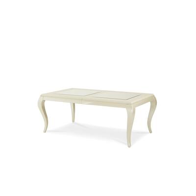 After Eight 4 Leg Rectangular Dining Table by Michael Amini