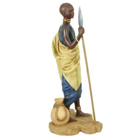 Handmade Masai Shepherd Figurine (China)