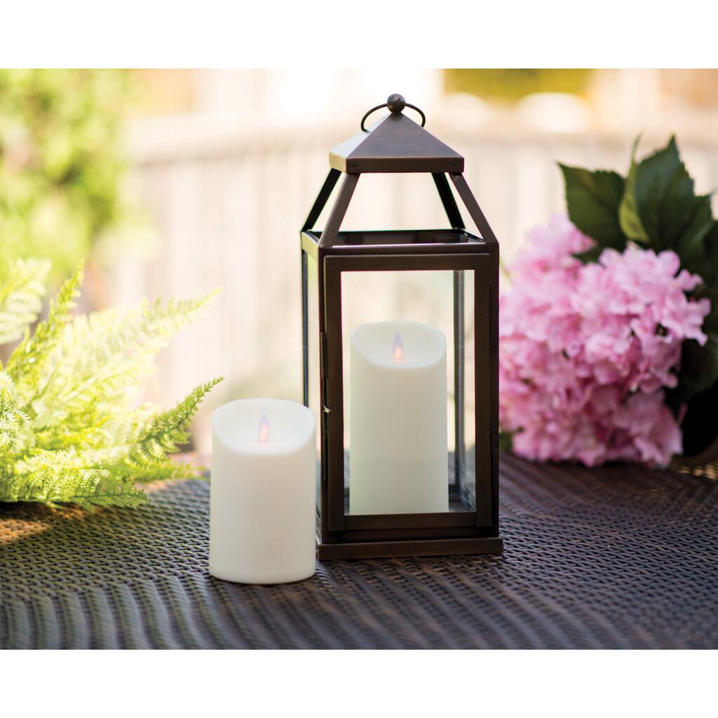 Mystique Moving Flame 5-inch Outdoor Candle