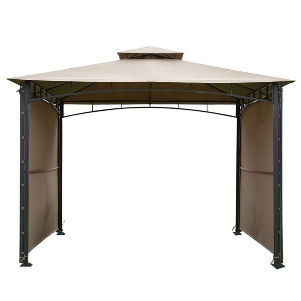 Abba Patio 10 X Foot Outdoor Art Steel Frame Party Vented Abba Patio 10 X Foot Outdoor Art Steel Frame Party Vented Canopy Garden Gazebo