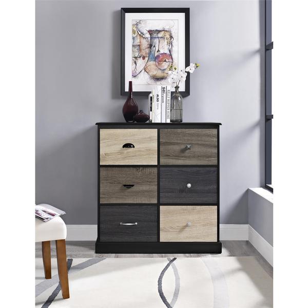 Shop Ameriwood Home Blackburn 6door Storage with Multicolored