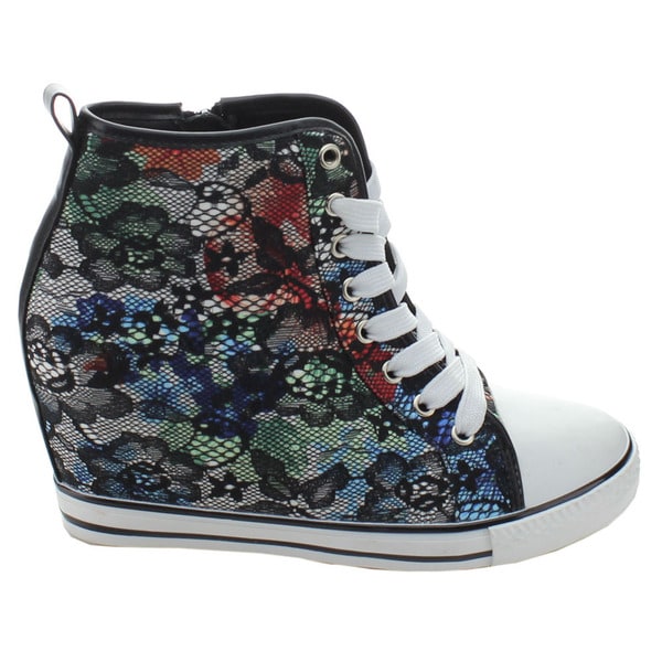 3 inch wedge sneakers