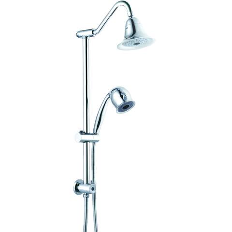 Gooseneck Spa Shower - Silver