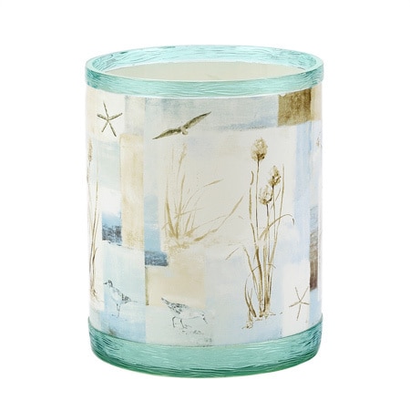Blue Waters Wastebasket