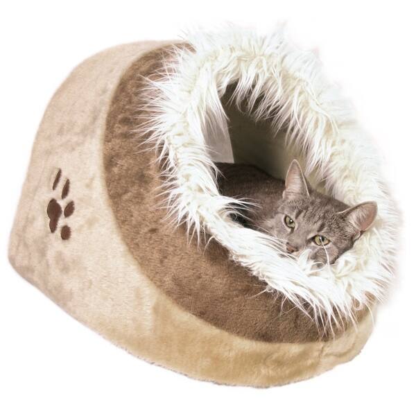 slide 1 of 3, TRIXIE Minou Cuddly Cat House
