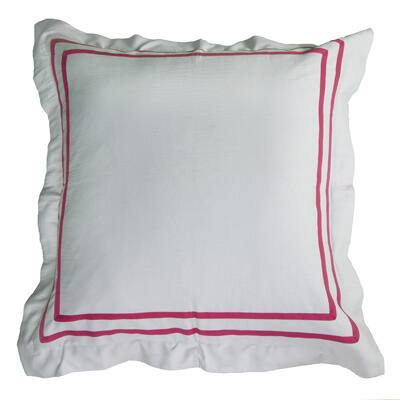 Rizzy Home Blossoms and Blooms Euro Sham