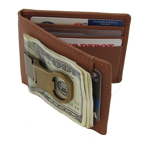 Buy Leather Money Clips Online At Overstock Our Best Wallets Deals - continental leather bottle opener money clip front pocket wallet