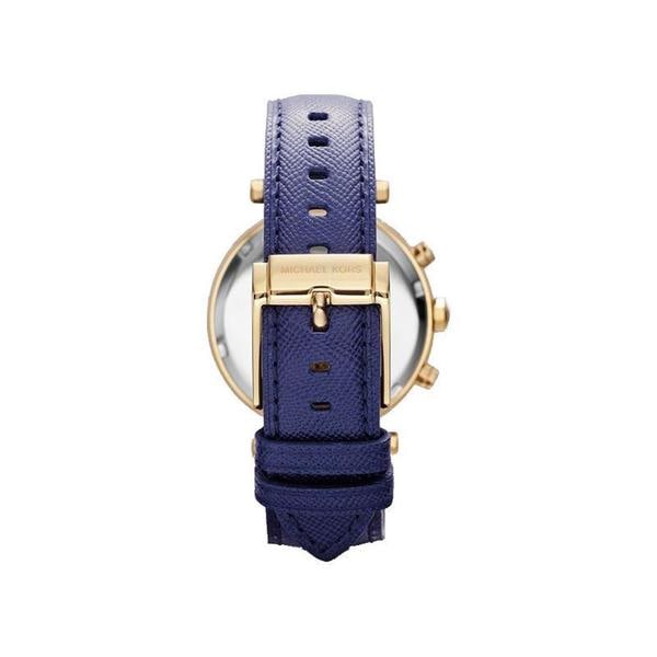 navy blue michael kors watch