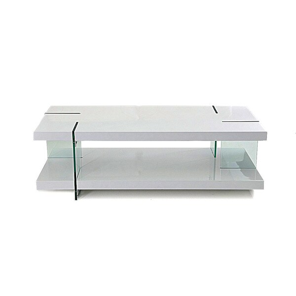 Modrest Ma ti Modern White Lacquered Coffee Table   17395540