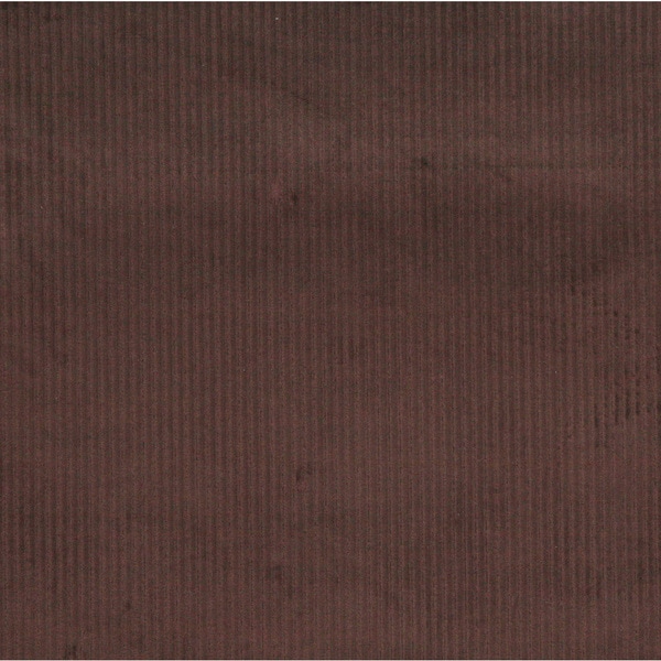 Dark Brown Corduroy Striped Velvet Upholstery Fabric (By The Yard