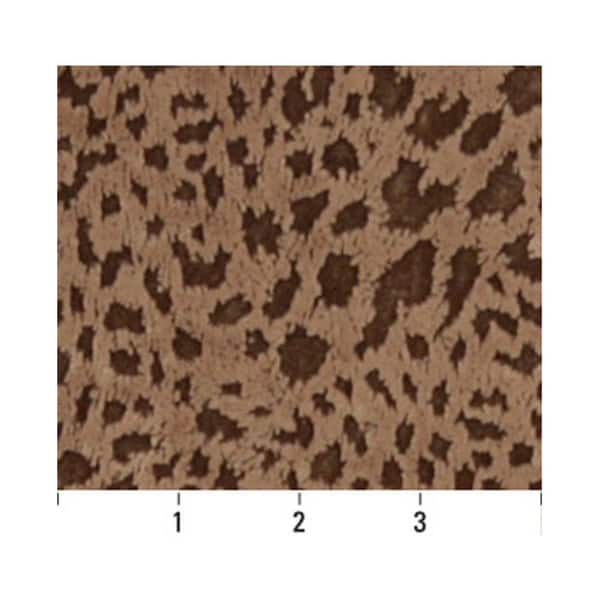 D840 Brown Indented Animal Spots Microfiber Upholstery Fabric D840 Brown Indented Animal Spots Microfiber Upholstery Fabric