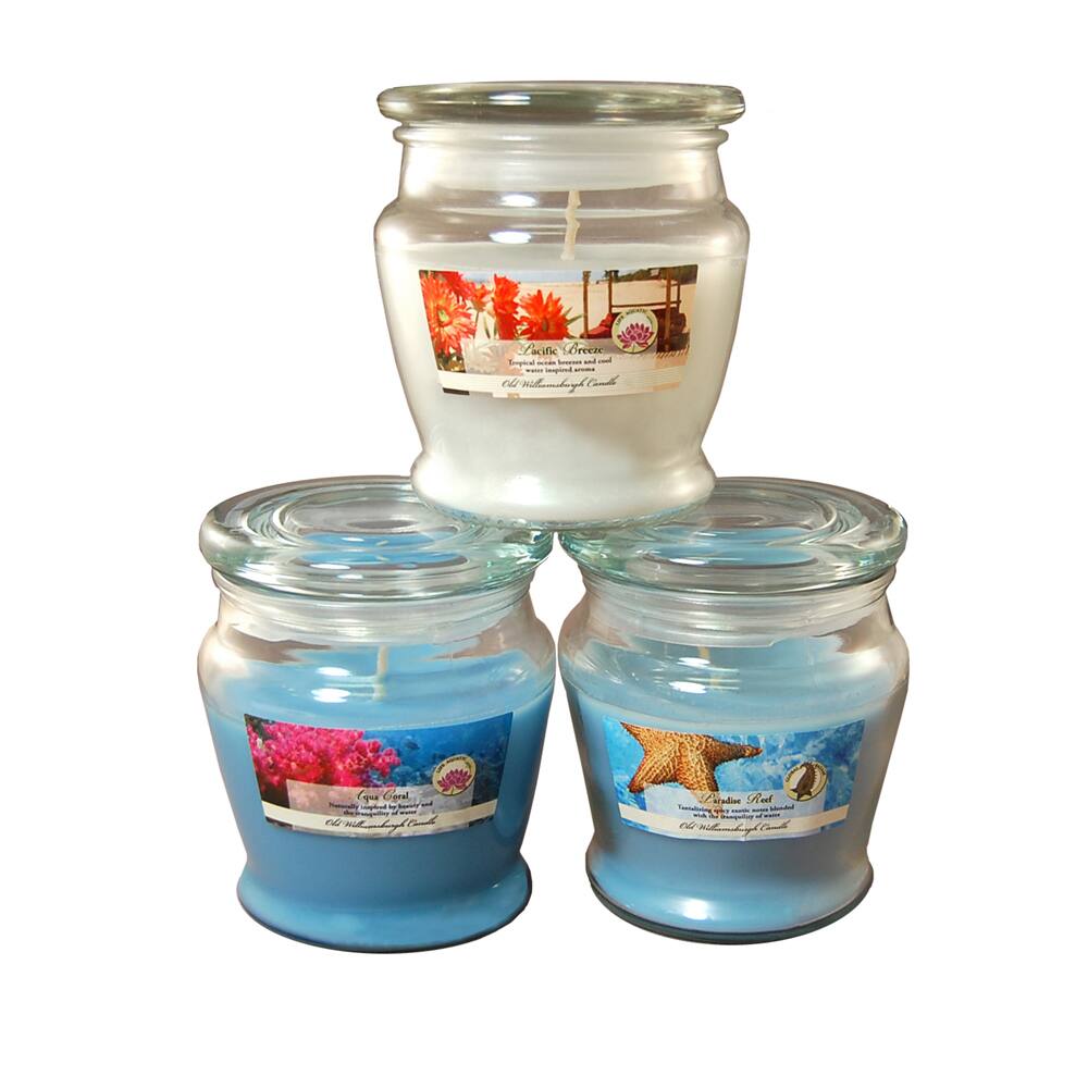 8oz. Fresh Scented Candles (Set of 3)