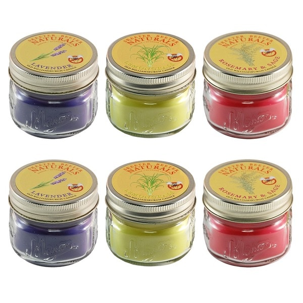 Shop 3 oz. Fresh Natural Scented Candle Collection (Set of 6) Free