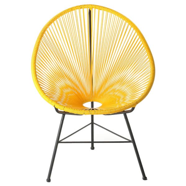Shop Acapulco Indoor Outdoor Woven Lounge Chair Free Shipping