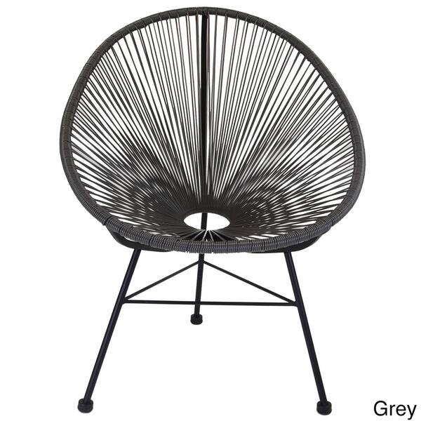Shop Acapulco Indoor Outdoor Woven Lounge Chair Free Shipping