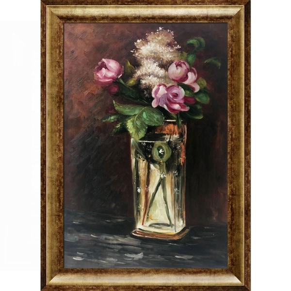 Shop Edouard Manet Flowers In A Crystal Vase Ii Hand Painted