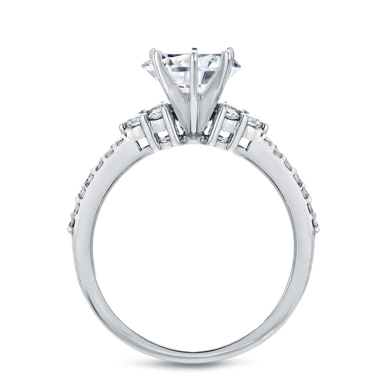 Auriya 14k Gold 1ctw Round Cut Diamond Engagement Ring (G-H, SI2-SI3)