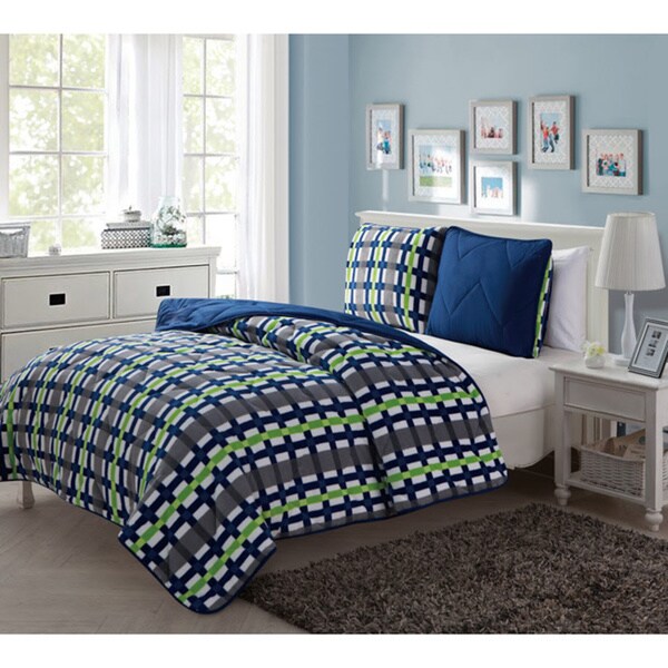 VCNY Juniper Reversible 3piece Comforter Set Free Shipping On Orders