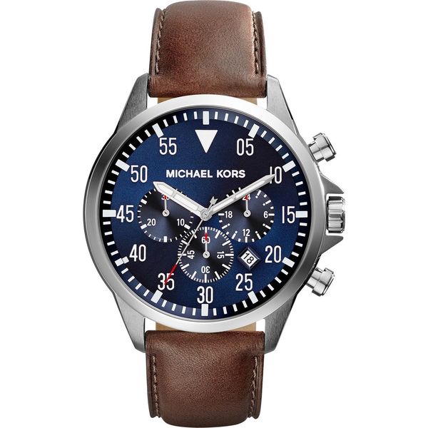 michael kors watch men blue