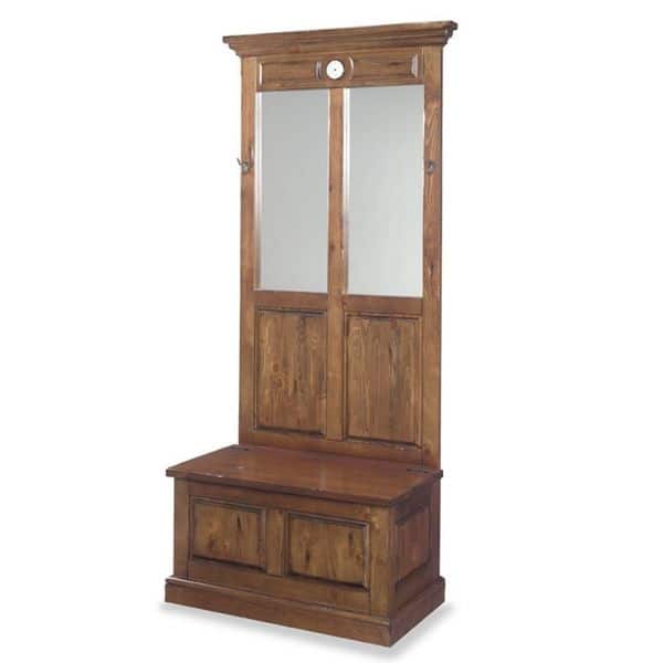 Carrington Clock Hall Tree Overstock 10283781