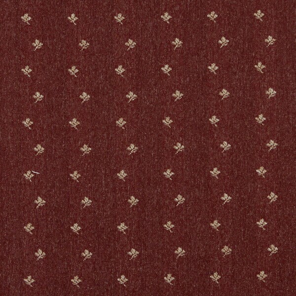 C636 Rustic Red Beige Mini Flowers Country Style Upholstery Fabric C636 Rustic Red Beige Mini Flowers Country Style Upholstery Fabric