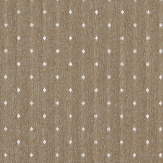 C619 Light Brown Ivory Dotted Country Style Upholstery Fabric by the