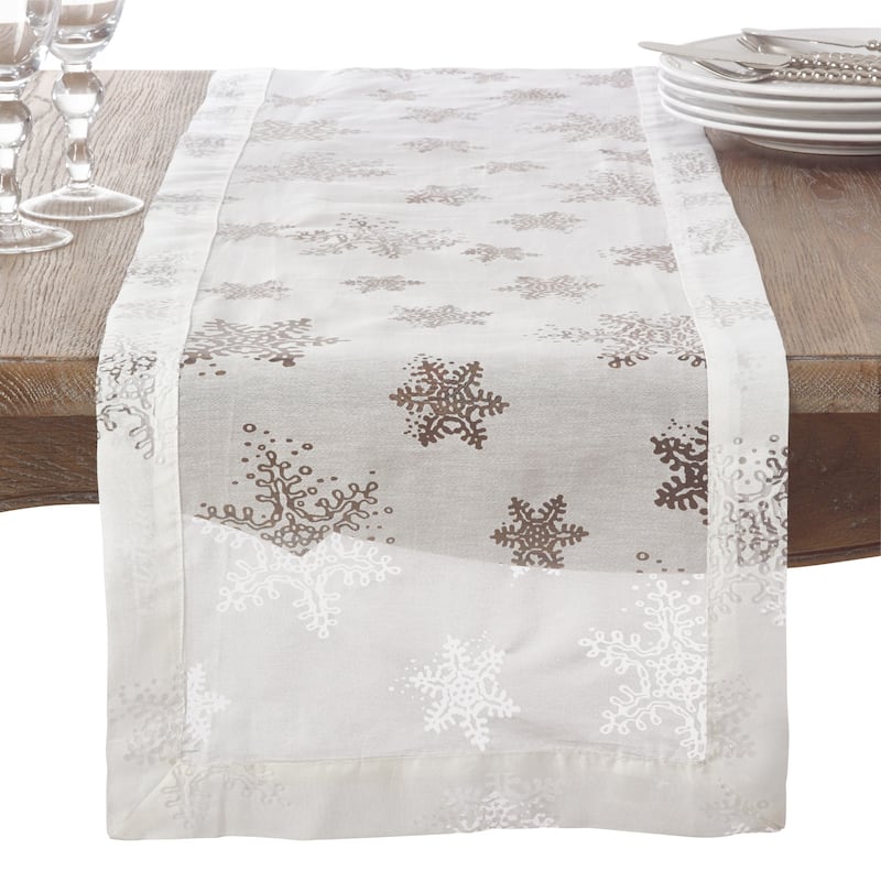 Burnout Snowflake Design Runner