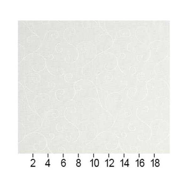 Shop C137 Off White Swirl Trellis Linen Look Upholstery Drapery