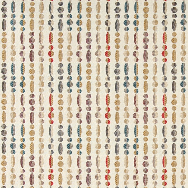 A0020c Red Blue Gold Grey Geometric Striped Upholstery Fabric A0020c Red Blue Gold Grey Geometric Striped Upholstery Fabric