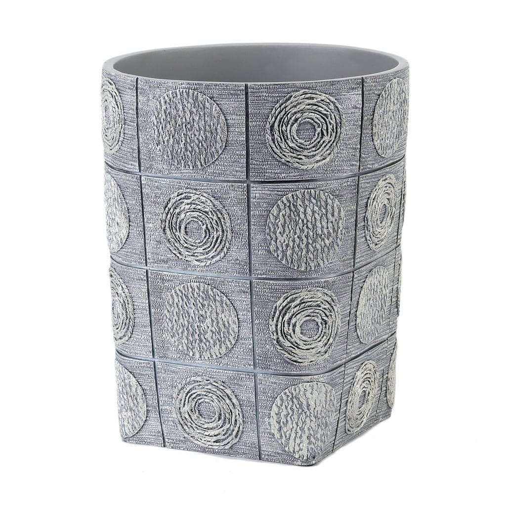 Galaxy Grey Resin Wastebasket   17402815   Shopping