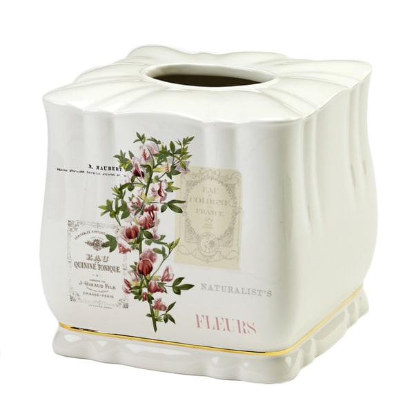Alana Multi-colored Ceramic Tissue Cover