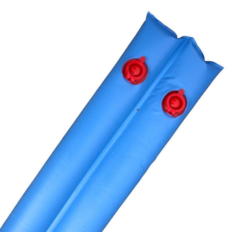 Robelle 10-foot Double-chamber Winter Water Tubes for Swimming Pool Covers - Deluxe 16-Gauge Blue 06-Pack
