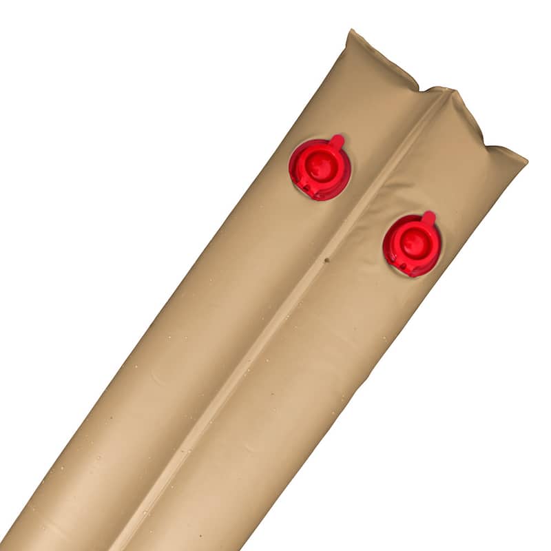 Robelle 8-foot Double-chamber Winter Water Tubes for Swimming Pool Covers - Deluxe 16-Gauge Tan 06-Pack