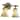 Justice Design Group Alabaster Rocks Tradition 2-light Antique Brass Bath Bar, Round Flared Shade