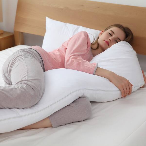 Shop Cheer Collection Alternative Down Side Body Pillow On Sale