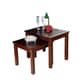 preview thumbnail 1 of 0, Handmade D-Art Mahogany Nesting Table (Indonesia)