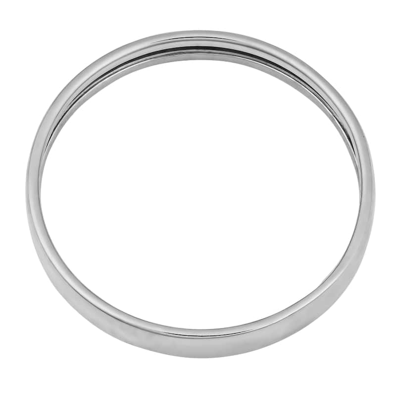 Fremada 14k White Gold High Polish 3-mm Band Ring