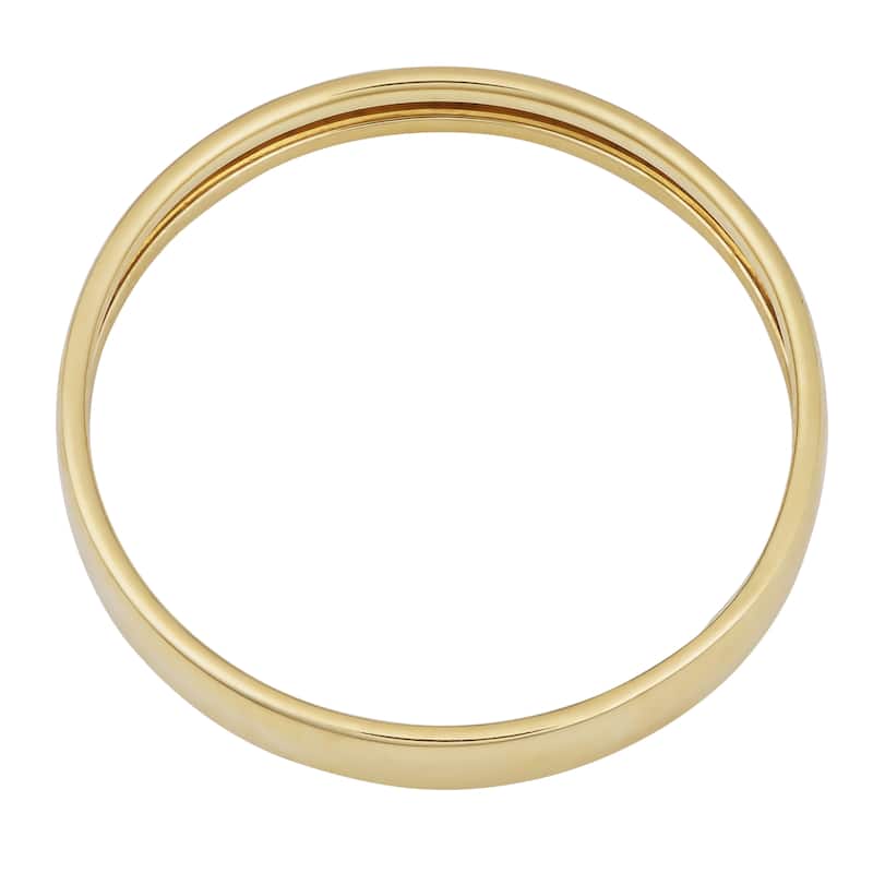 Fremada 14k Yellow Gold High Polish 3-mm Band Ring