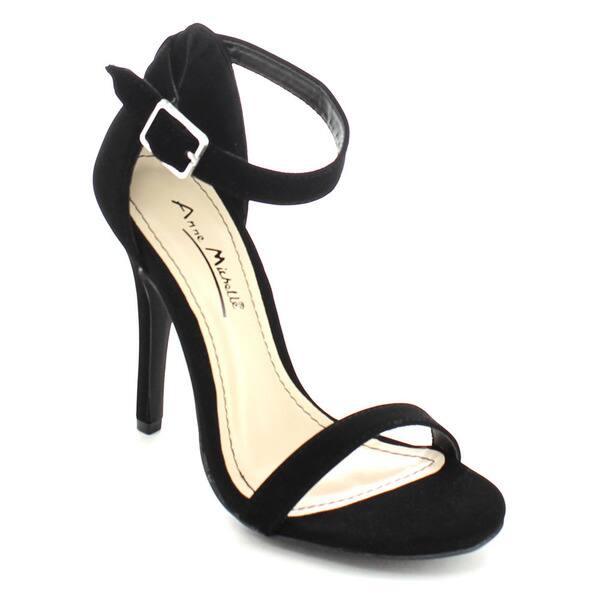 Anne Michelle Enzo 01n Womens Ankle Strap Stiletto Heel Dress Sandals