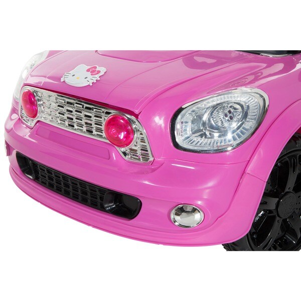 hello kitty 6v coupe battery powered riding toy