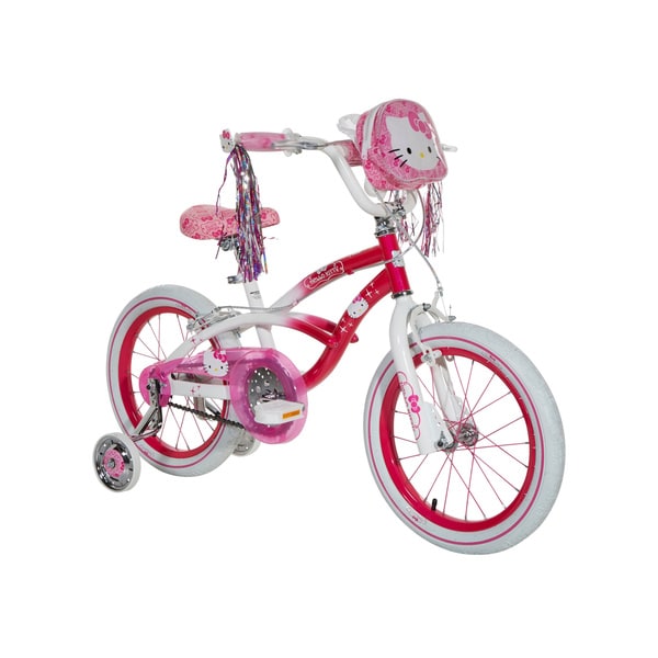 16 inch girls bike with training wheels