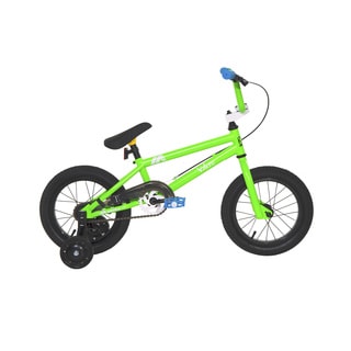 green 14 inch bike