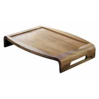 Lipper International Acacia Reversible Serving Bed Tray