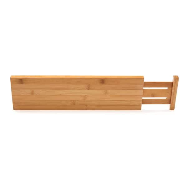 Lipper International Bamboo Kitchen Drawer Deep Dividers Set of 2 Lipper International Bamboo Kitchen Drawer Deep Dividers Set of 2