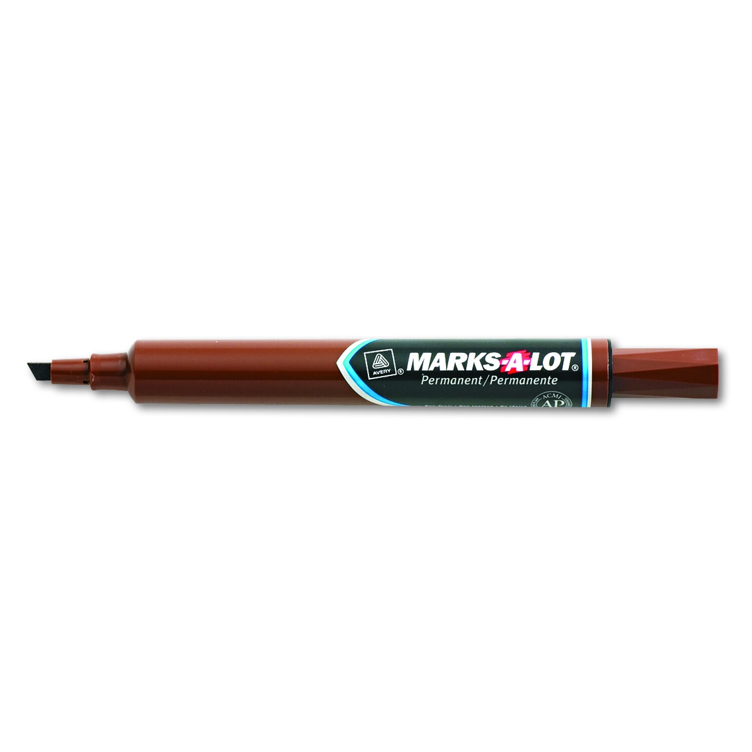 brown permanent marker