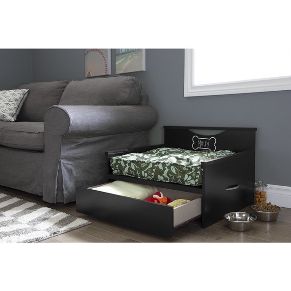 Dog bed 2024 with storage steps