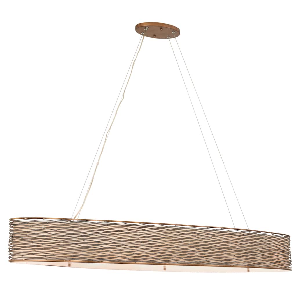 Flow 6-light Linear Pendant