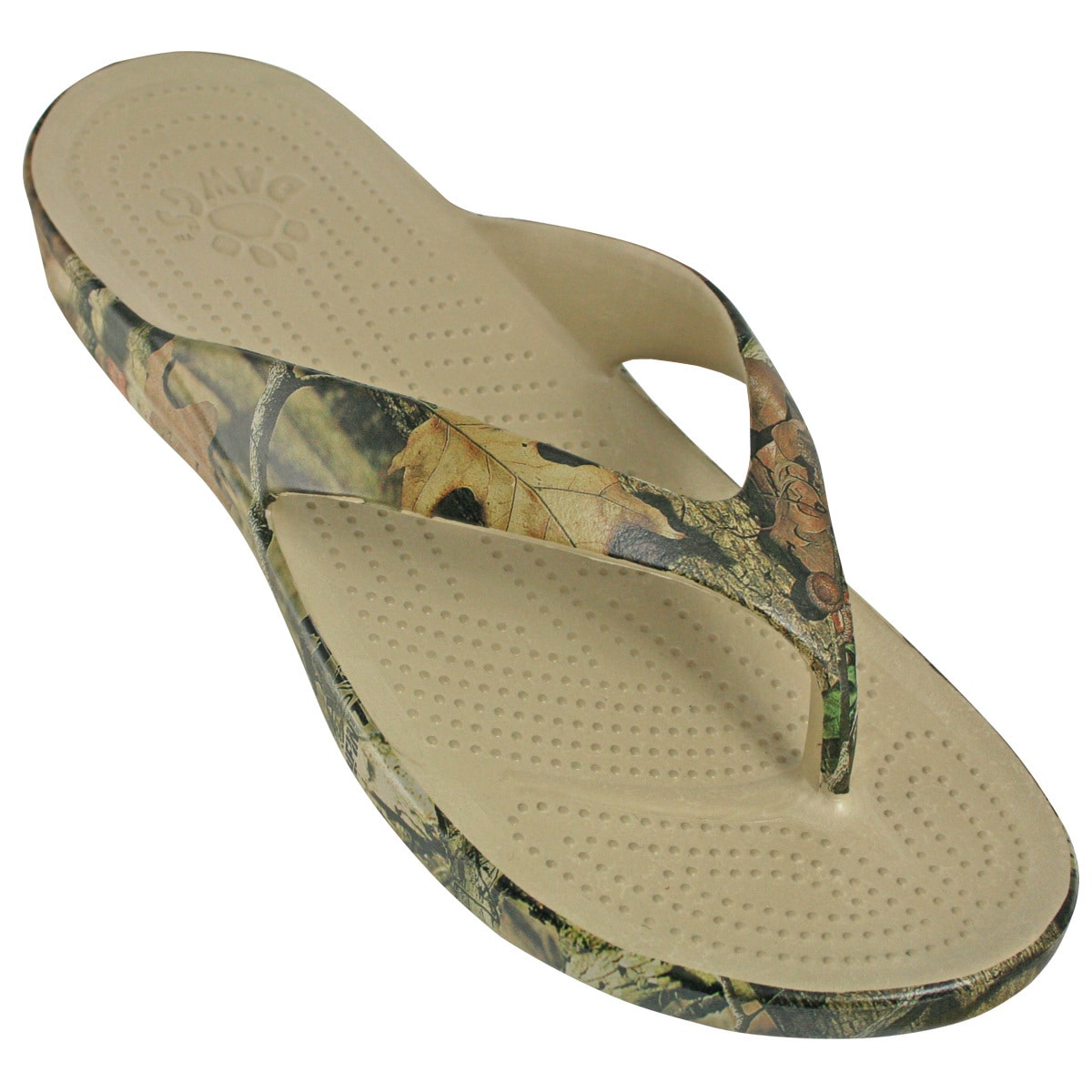 mossy oak flip flops