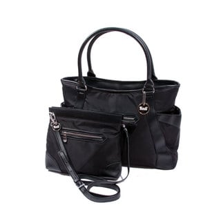 black carry on tote