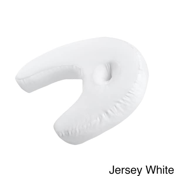 U shaped pillow with ear outlet hole